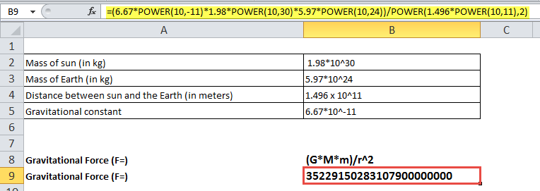 POWER Function (Quadratic Equations) Example 5-2