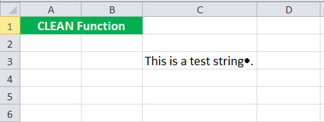 CLEAN Function Example1