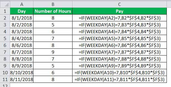 WEEKDAY Function 20