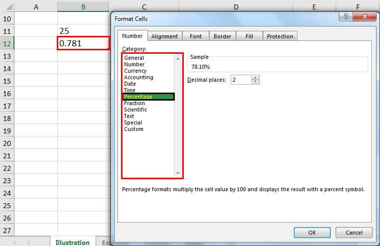 Convert to number ( Format Option - illustration - 1-5)