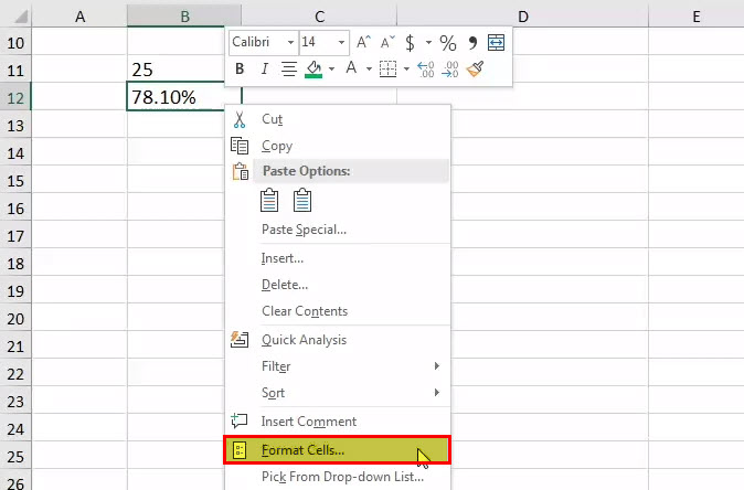 Convert to number ( Format Option - illustration - 1-7)