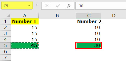 Paste Special Example 4-1