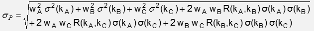 Portfolio Standard Deviation Formula 1