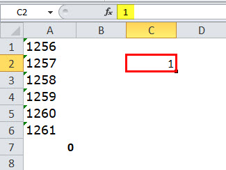 Using Cell Formatting Method step 1