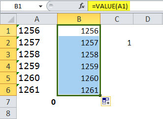 Using VALUE Function step 2