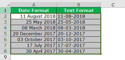 date to text example 3-1