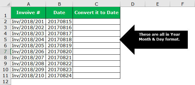 date to text example 4