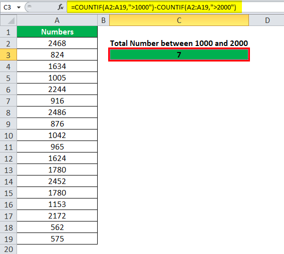 COUNTIF Function with Multiple Criteria 1-1