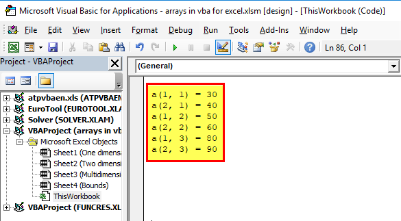 VBA Arrays in Excel - Top 5 Types of Arrays in Excel VBA