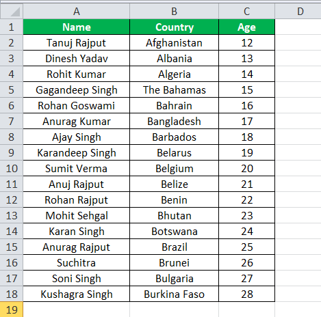 lookup function example 2