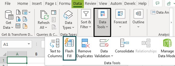 Data - Flash Fill