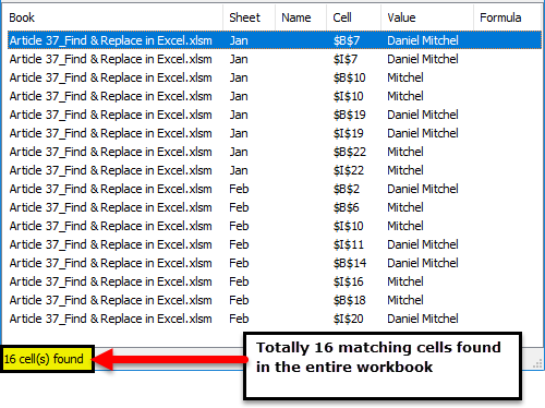 Find Word in Entire Workbook 3