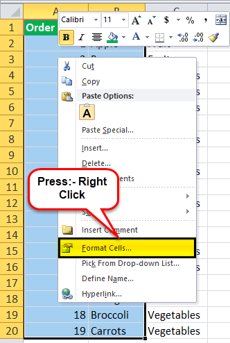 How to hide Gridlines step 2