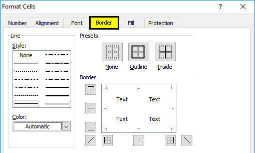 How to hide Gridlines step 3