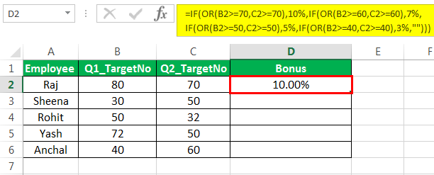 Multiple ifs Example 3-2