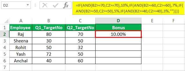 Multiple ifs Example 4-1