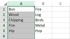 Removing space Example 2-4