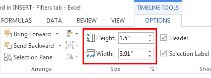 Window Size