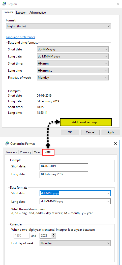 Change Format of Date 2