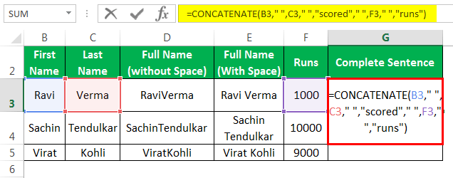 Concatenate Example 2-1