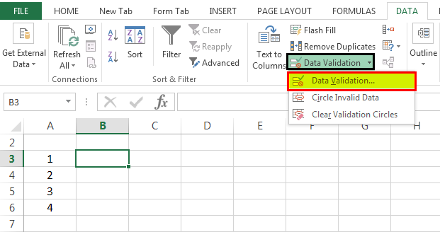 Create Template Example 2-1