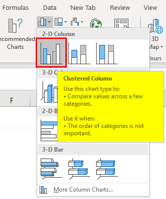 Excel Chart Wizard Step 5