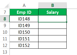 HLOOKUP Example 1-1