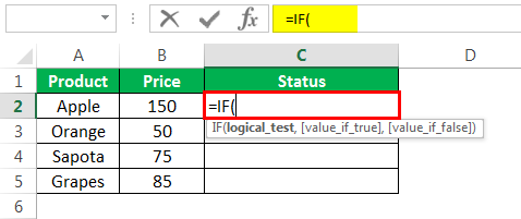 Logical IF Example 2-1