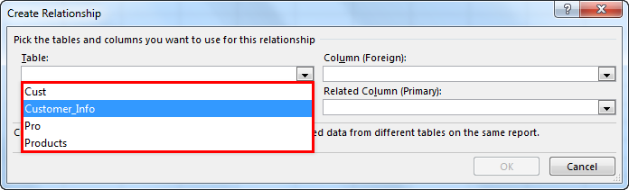 Merge Table Example 1-11