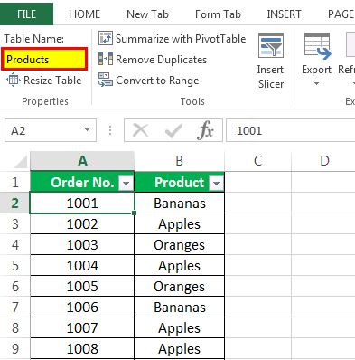 Merge Table Example 1-4