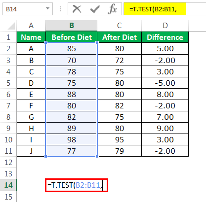 P value Example 2-1