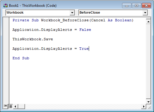 VBA Example 2.9