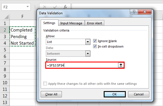 edit drop down list example 2.3