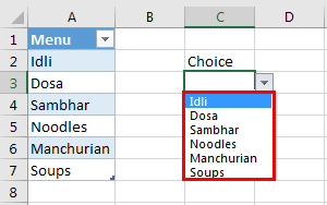 edit drop down list example 3.11