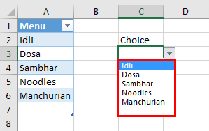 edit drop down list example 3.9