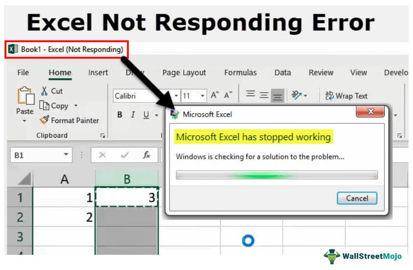 Excel Not Responding