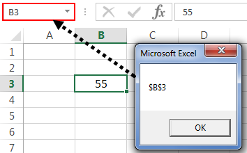 VBA Active Cell Example 2-3