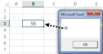 VBA Active Cell Example 2-5