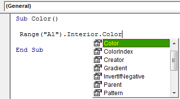 Visual Basic interior color 1-3