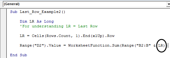 VBA Last Row Method 1-10