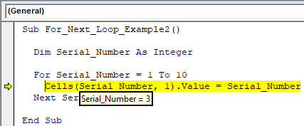 VBA for Next Step 12