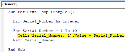 VBA for Next Loop Step 3