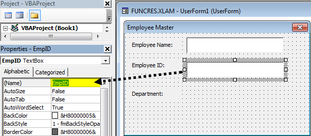 VBA userform Example 1-17