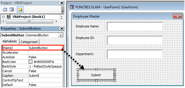 VBA userform Example 1-24