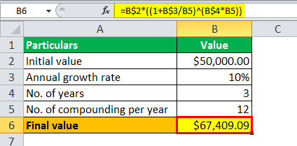 exponential formula example 1.3