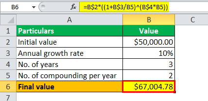 exponential formula example 1.7