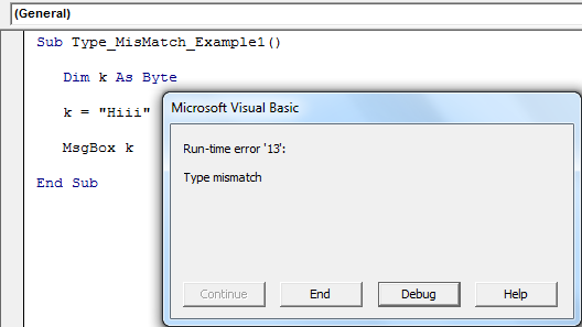 vba mismatch example 1.2