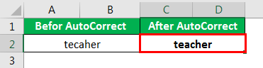 Autocorrect Example 2-6