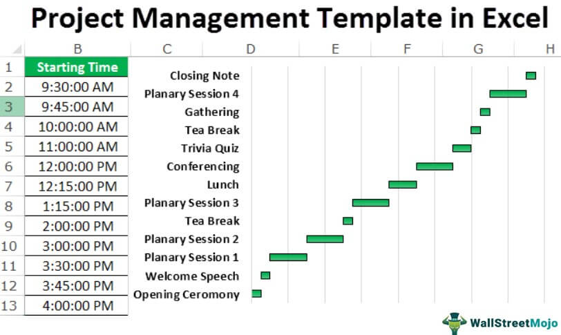 Project Management Template in Excel