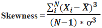 Skewness Formula